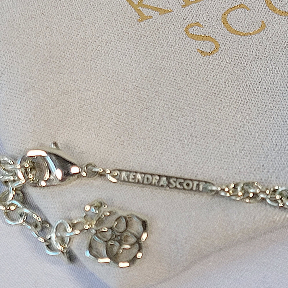 Kendra Scott Silver Filigree Pendant Necklace - Picture 7 of 11